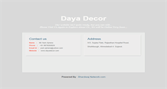 Desktop Screenshot of dayadecor.com
